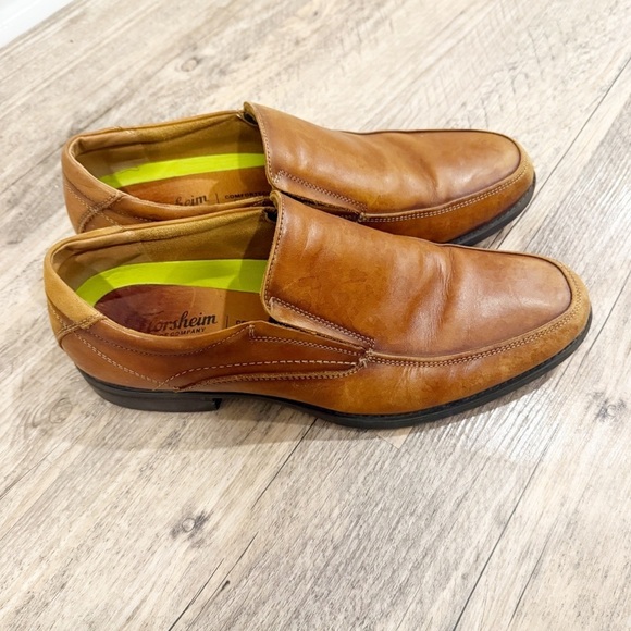 Florsheim Midtown Moc Toe Slip On Mens Slip On 12US Cognac - Picture 6 of 10